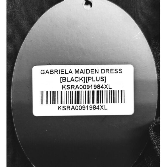 NWT Killstar Gabriele Maiden Black Lace Hi-Low Dress 4XL fits 2XL / 18 - Picture 13 of 15